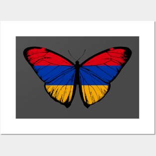 Vintage Armenia Butterfly Moth | Pray For Armenians and Stand with Armenia Posters and Art